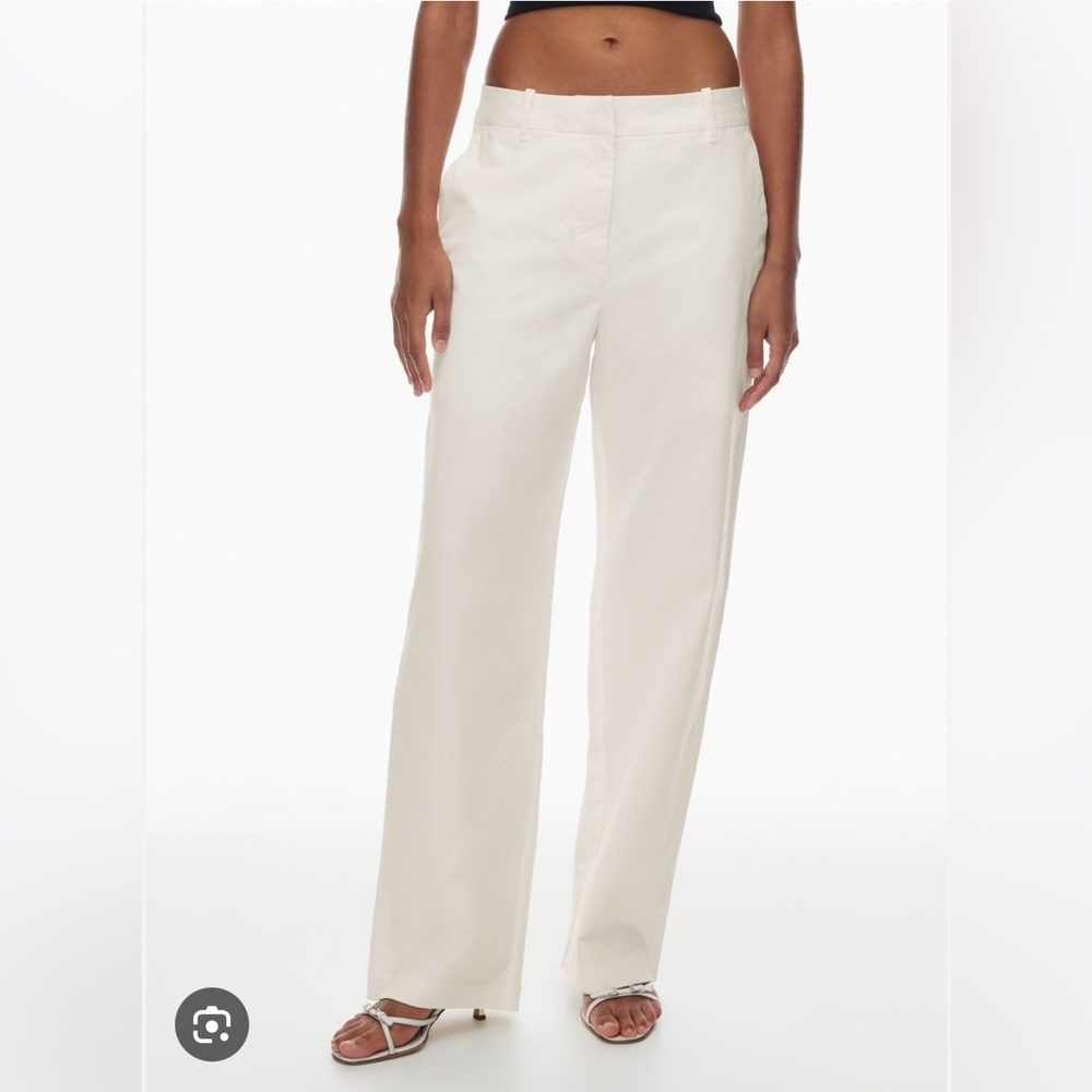 Aritzia Wilfred Attend Chino Pants in White